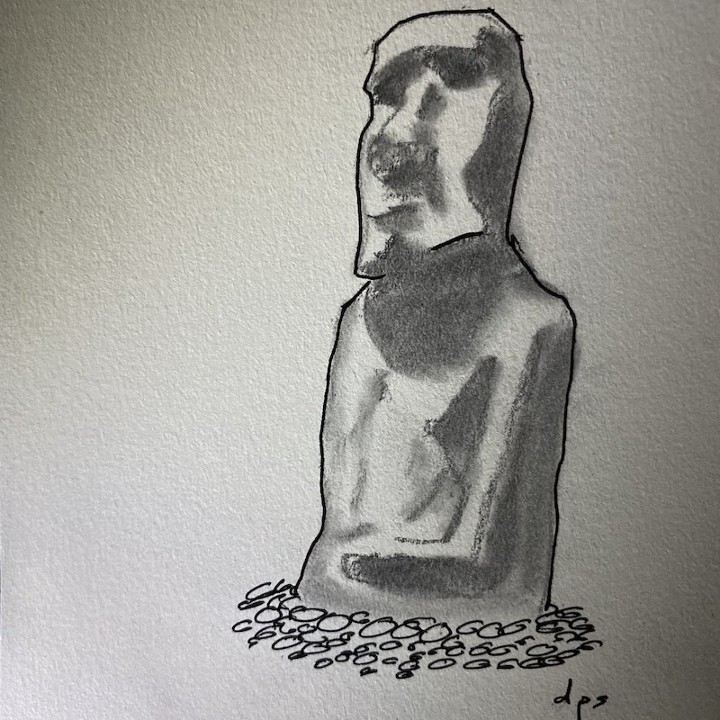 easter island statue